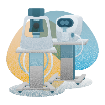 高性能機器のイラスト